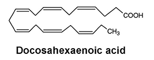 Omega-3 Molecular Structure